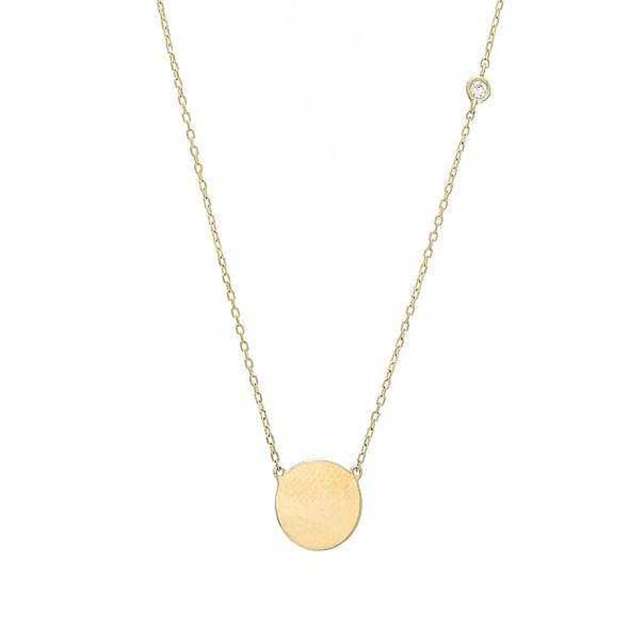 Necklaces & Pendants Bailey's Heritage Collection | Bailey'S Heritage Collection Small Disc Pendant Necklace