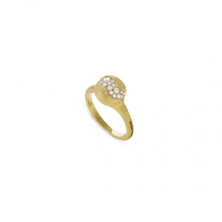 Fashion Rings Marco Bicego | Marco Bicego Africa Collection 18K Yellow Gold And Diamond Small Ring