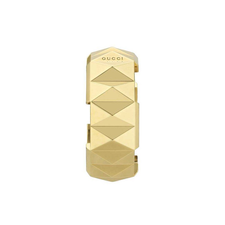 Fashion Rings Gucci | Gucci Link To Love 18Kt Yellow Gold Ring