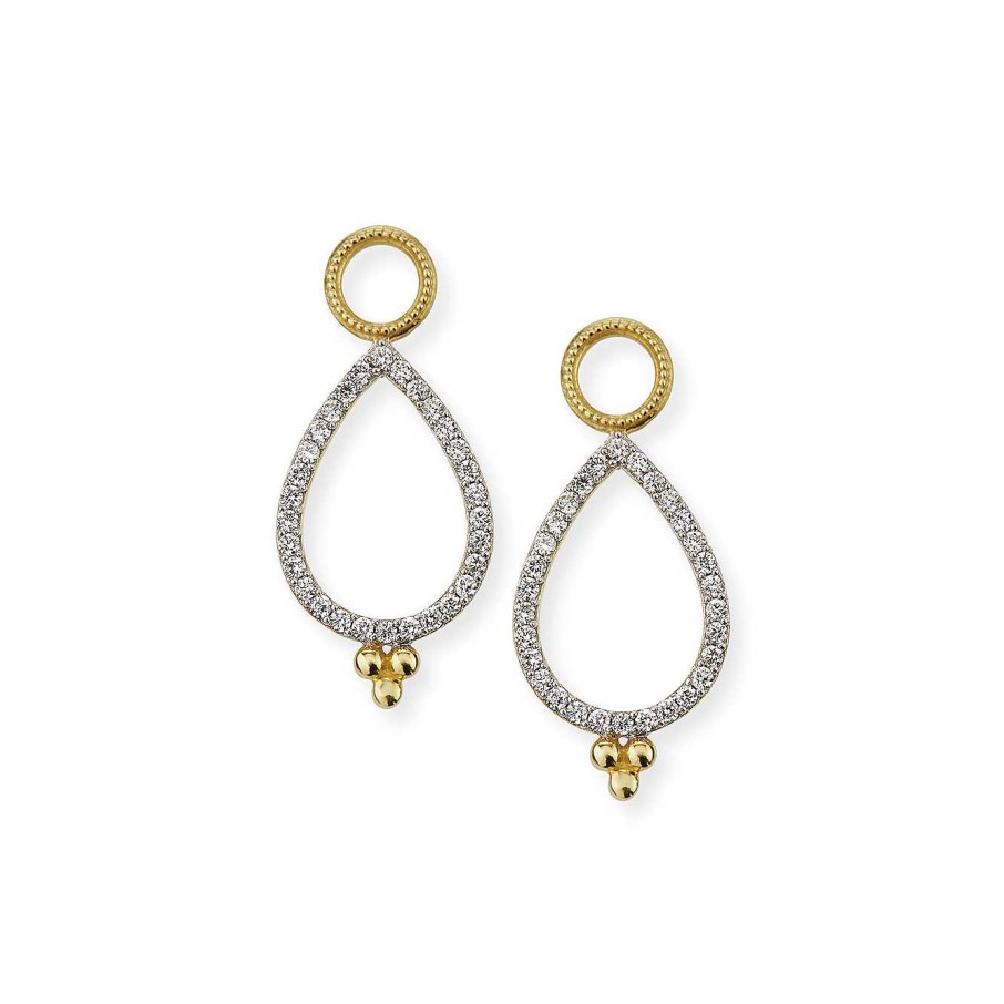 Earrings Jude Frances | Jude Frances Pave Pear Earring Charms