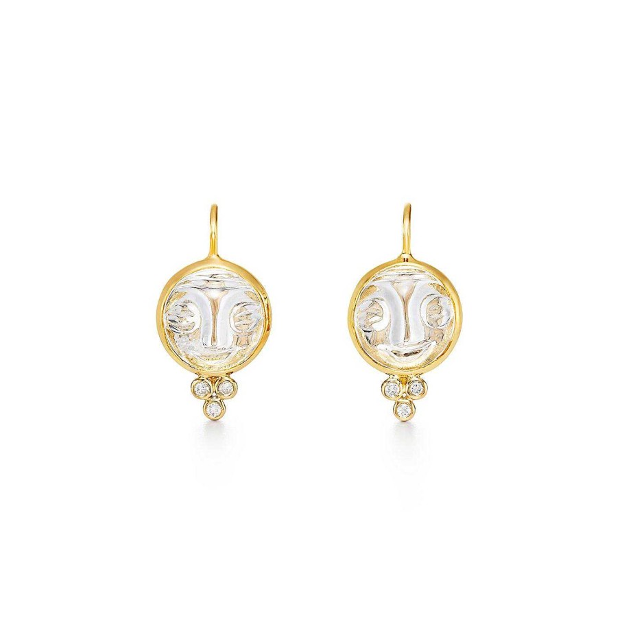 Earrings Temple St Clair | Temple St Clair Moonface Earrings