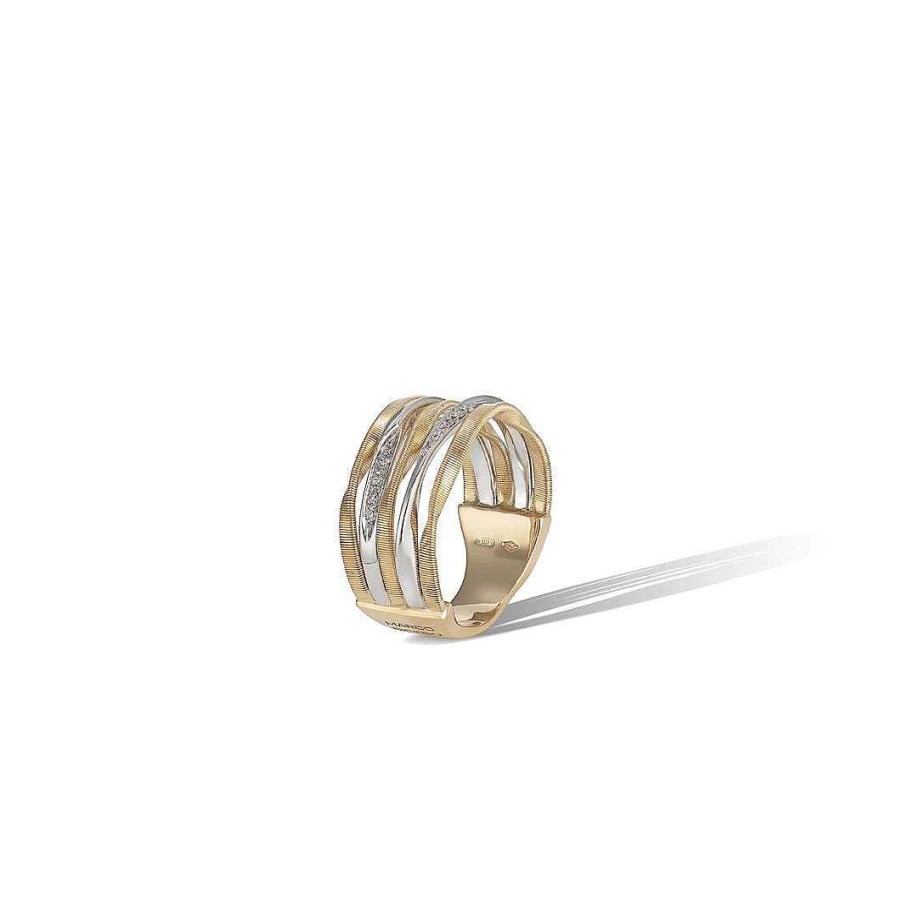 Fashion Rings Marco Bicego | Marco Bicego Marrakech Onde Small Multi Strand Ring