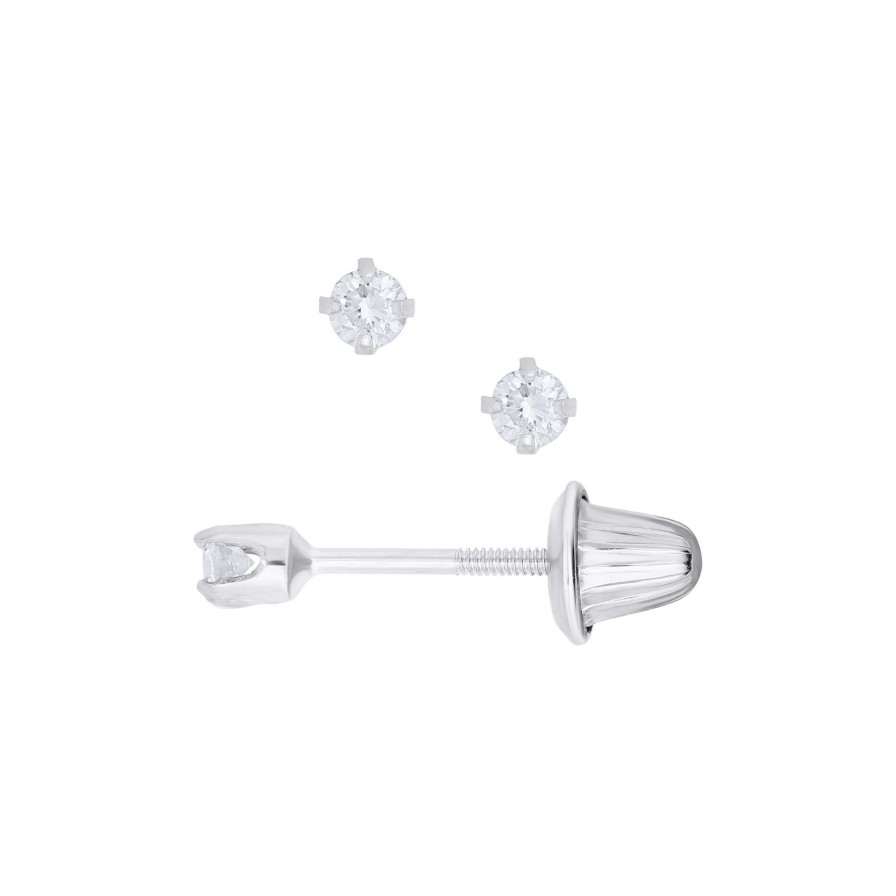 Earrings Bailey's Fine Jewelry | Bailey'S Children'S Collection Diamond Stud Earrings