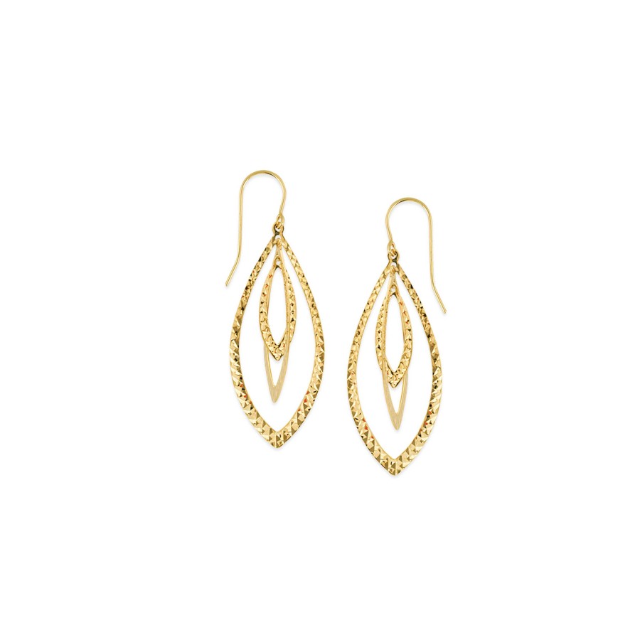 Earrings Bailey's Fine Jewelry | Triple Marquise Drop Earrings