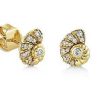 Earrings Sydney Evan | Sydney Evan Nautilus Shell Stud