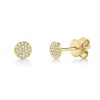 Earrings Bailey's Fine Jewelry | Diamond Pave Stud Earrings