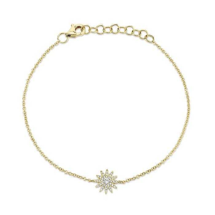 Bracelets & Bangles Bailey's Icon Collection | Bailey'S Icon Collection Sunburst Bracelet In 14K Yellow Gold