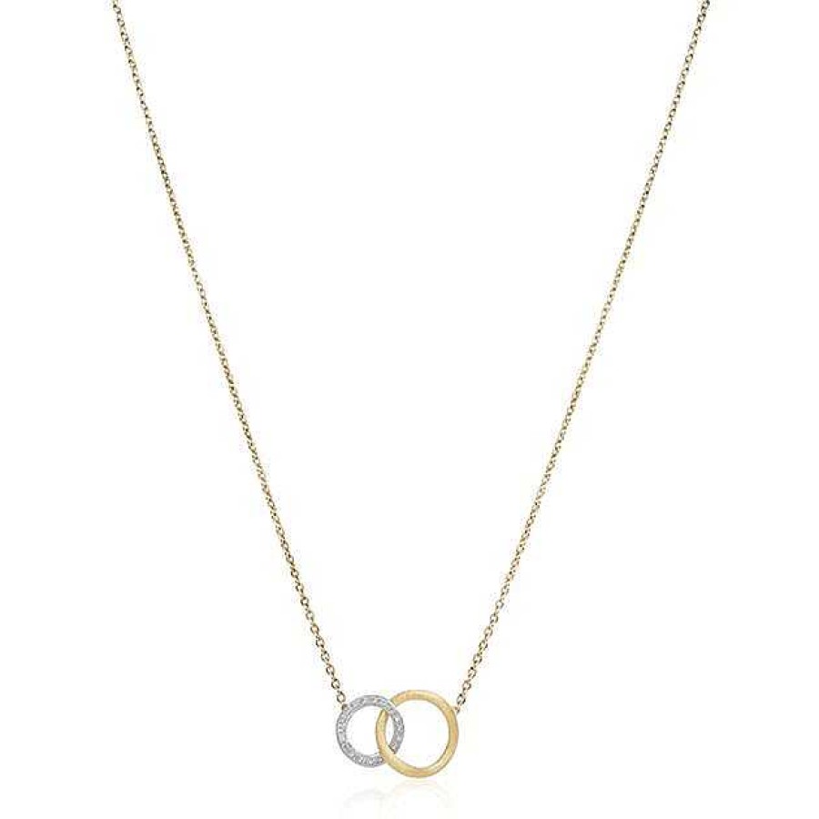 Necklaces & Pendants Marco Bicego | Marco Bicego Jaipur Necklace In 18K Yellow Gold With Diamonds