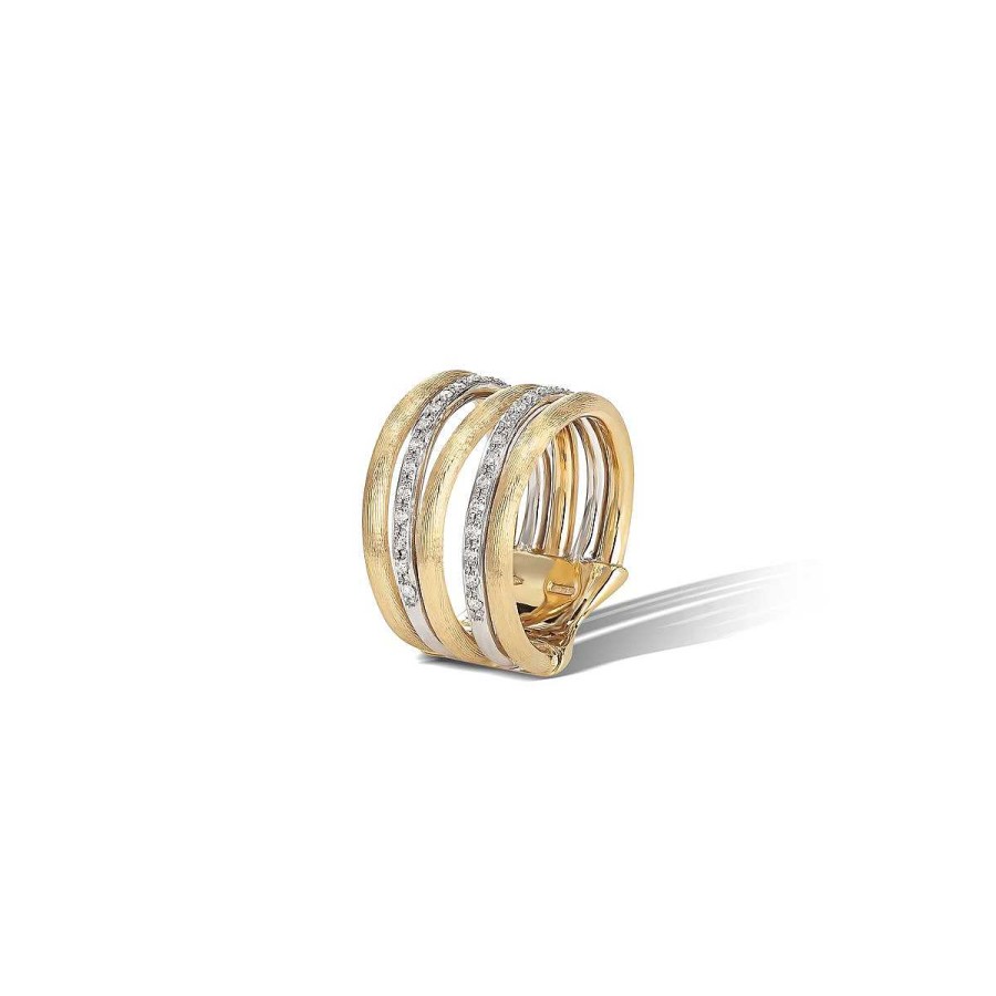 Fashion Rings Marco Bicego | Marco Bicego Jaipur Collection Five Row Ring With Diamonds