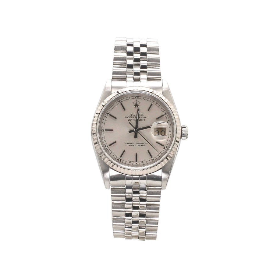 Watches Pre-Owned Rolex | Bailey'S Certified Pre-Owned Rolex Datejust Model Watch