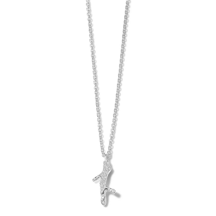 Necklaces & Pendants Ippolita | Ippolita Stardust Mini Reef Branch Pendant With Diamonds Necklace