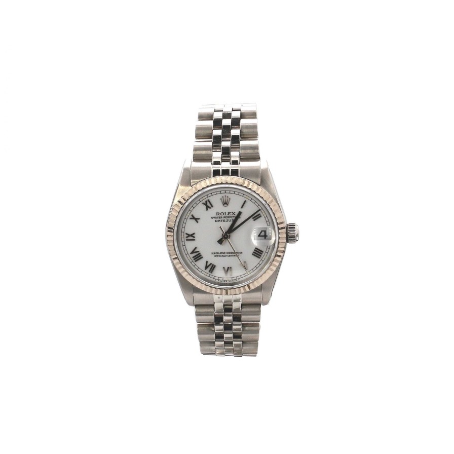 Watches Pre-Owned Rolex | Bailey'S Certified Pre-Owned Rolex Datejust Model Watch