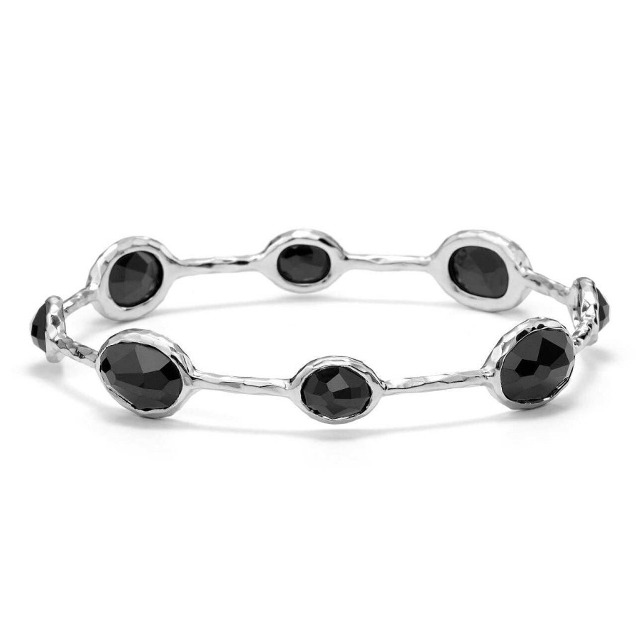 Bracelets & Bangles Ippolita | Ippolita Sterling Silver Rock Candy 8-Stone Bracelet In Black Onyx