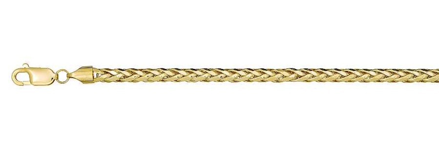 Necklaces & Pendants Bailey's | 14K Yellow Gold 5.3Mm Palm Link Chain