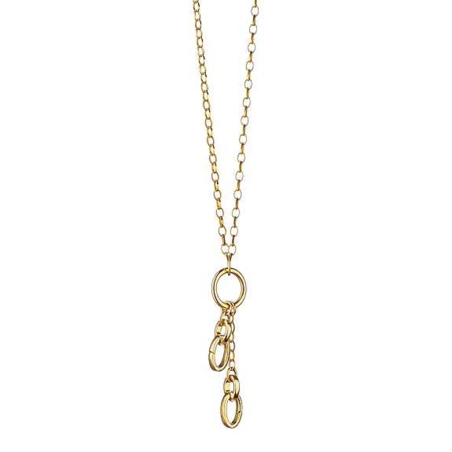 Necklaces & Pendants Monica Rich | Monica Rich Kosann 22 "Design Your Own" Small Charm Chain Necklace In Yellow Gold