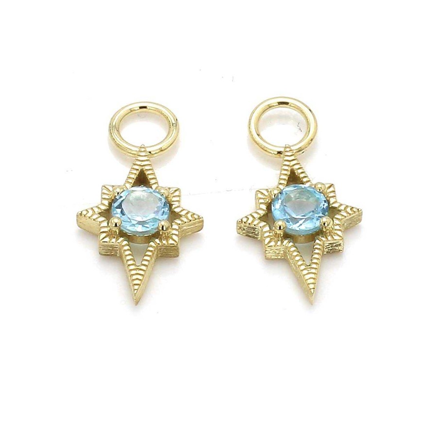 Earrings Jude Frances | Jude Frances Moroccan Night Star Stone Earring Charms