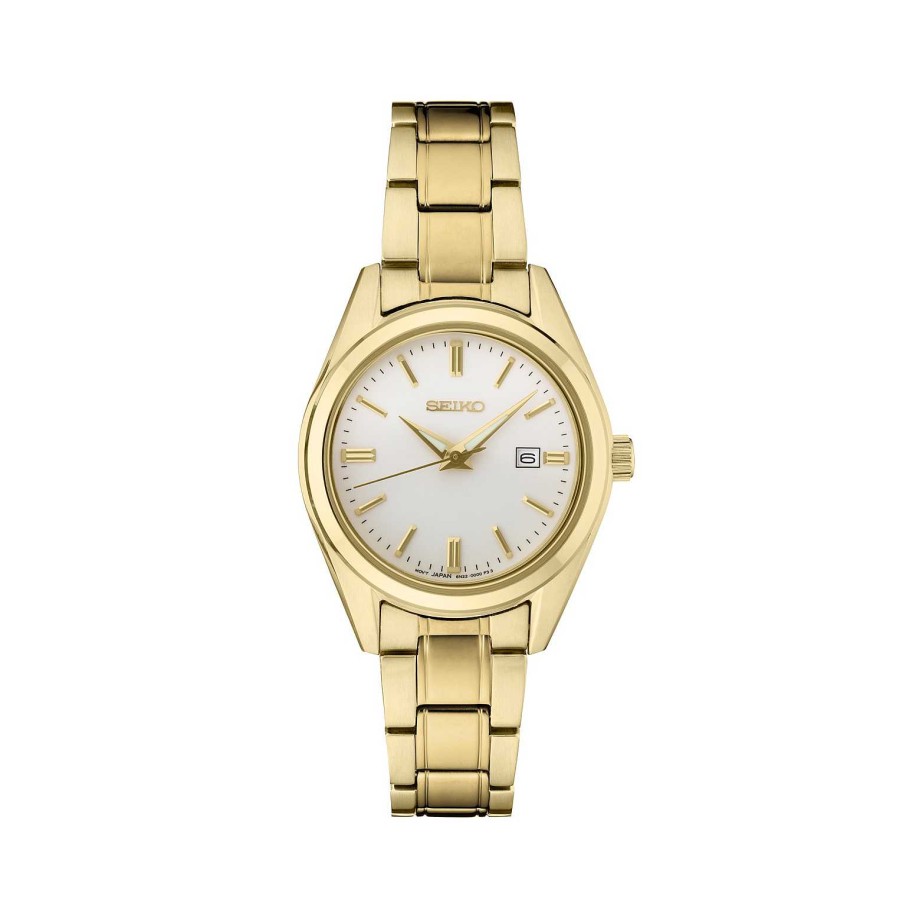 Watches Seiko | Seiko 29.8Mm Ladies Essentials Watch